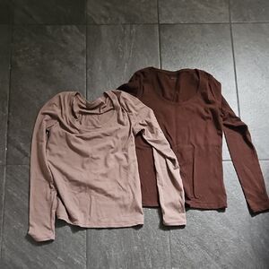 2 Long Sleeved Shirts